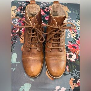 💙Fat Face brown boots